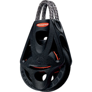 Ronstan 40 Orbit enkelblock med Dyneema loop och hundsvott